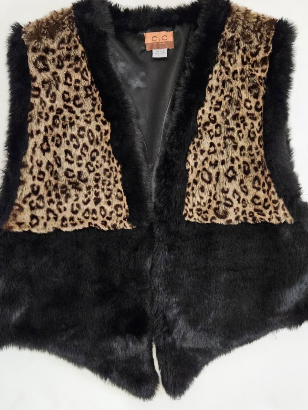 Women's Animal Print Vest Size L-XL